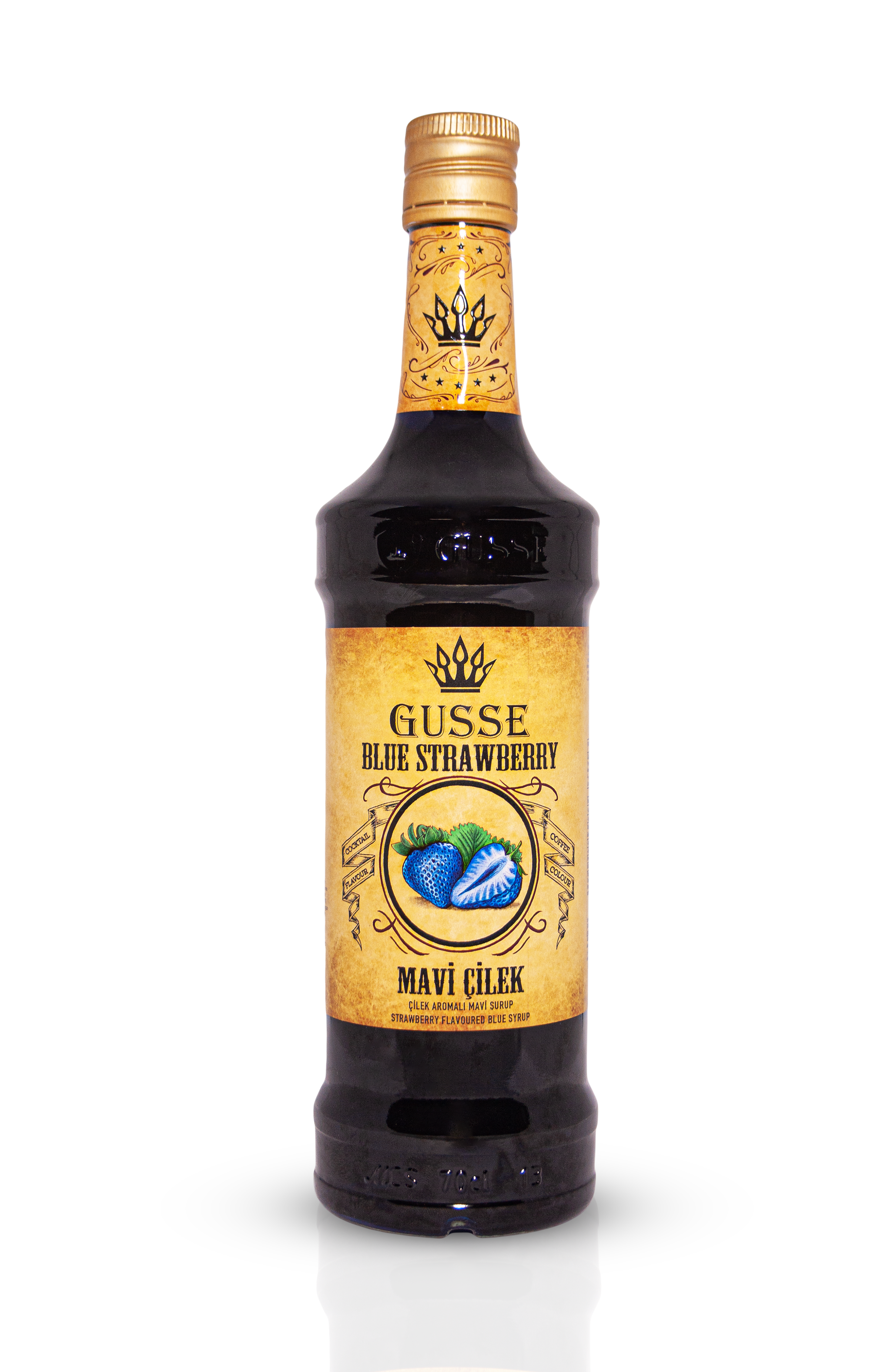 Premium Blue Strawberry Coffee Syrup 700ml
